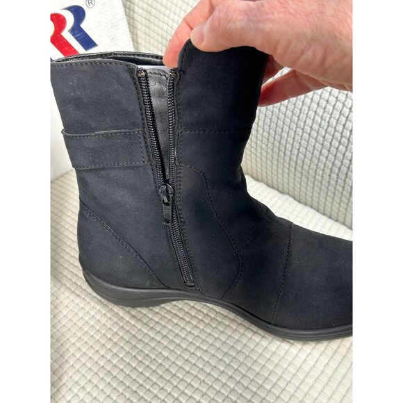 Romika Black Waterproof Fashion Boot with Zipper, Size EU 37, US 6-6.5, NWB - Picture 5 of 6